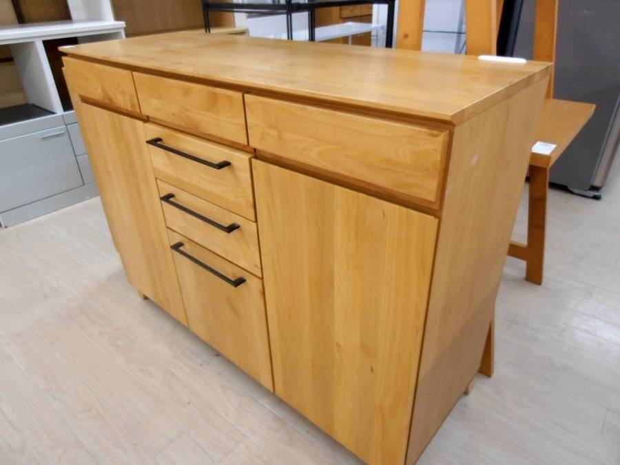 美品　今村家具工芸 食器棚 キッチンカップ 今村家具工芸 キッチンボード アウル - 中古家具・ユーズド家具買取