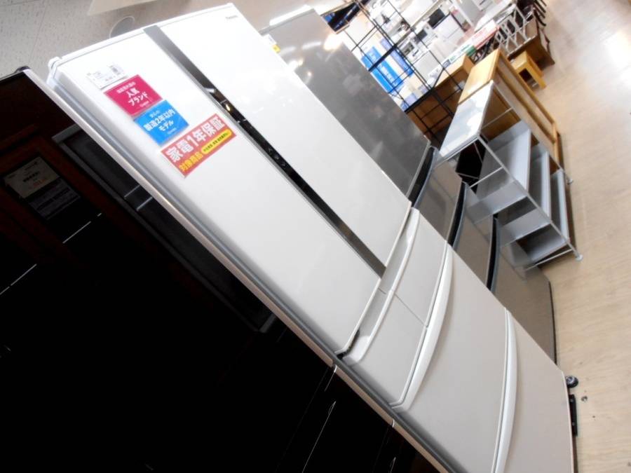 【引取歓迎愛知】Panasonic 451L 6ドア　NR-FV45S2-WH3 パナソニック 冷蔵庫 451L 観音開き 6ドア 幅68.5cm うす型 フル