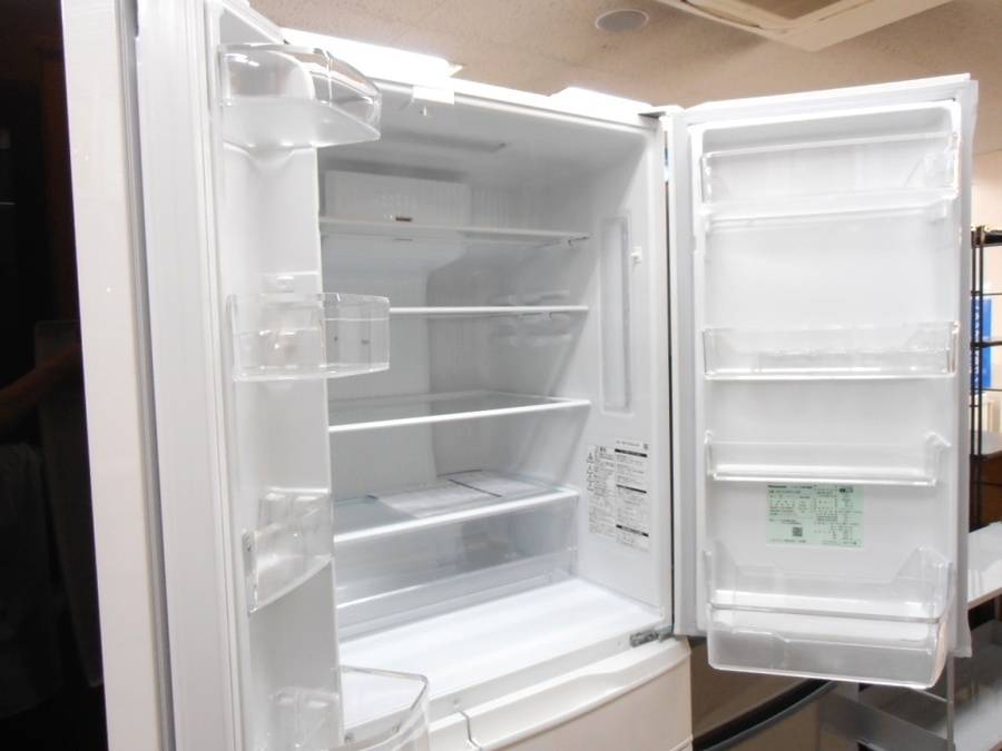 NR-FVF45S2-W(ハーモニーホワイト) 6ドア冷凍冷蔵庫 観音開き