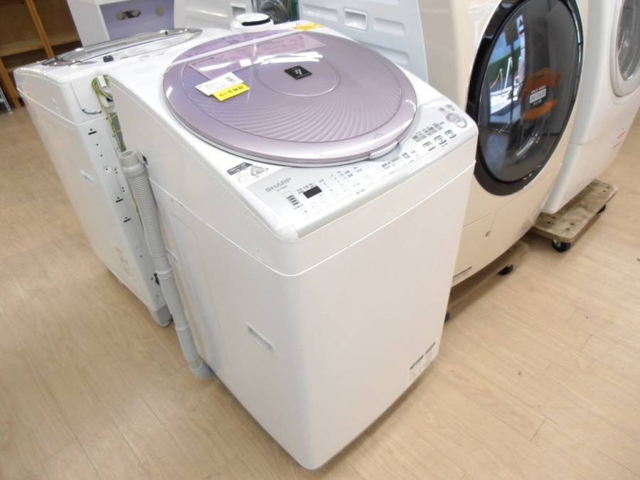 SHARP(シャープ)の8.0kg縦型洗濯乾燥機「ES-TX820-P」をご紹介！！ [2018.09.19発行]｜リサイクルショップ