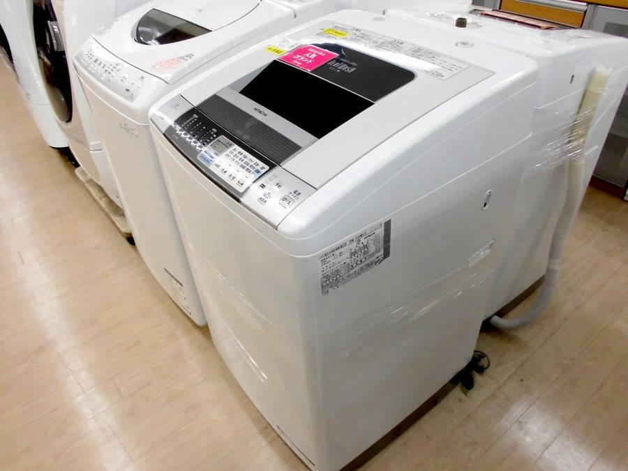 HITACHI 全自動洗濯機　BW-D8SV 2014年製【トレファク東大阪店】 HITACHI(日立)の8.0kg縦型洗濯乾燥機「BW-D8MV」をご紹介！！｜2018年