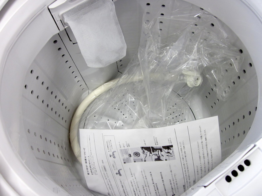 安心の6ヶ月保証付！2014年製4.5kg SHARP(シャープ)「ES-F45NC-W」全