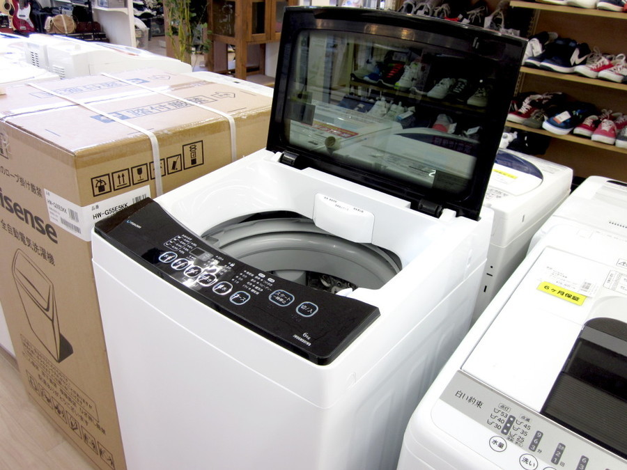 GWはトレファクへ！ maxzen(マクスゼン)の6.0kg 洗濯機をご紹介