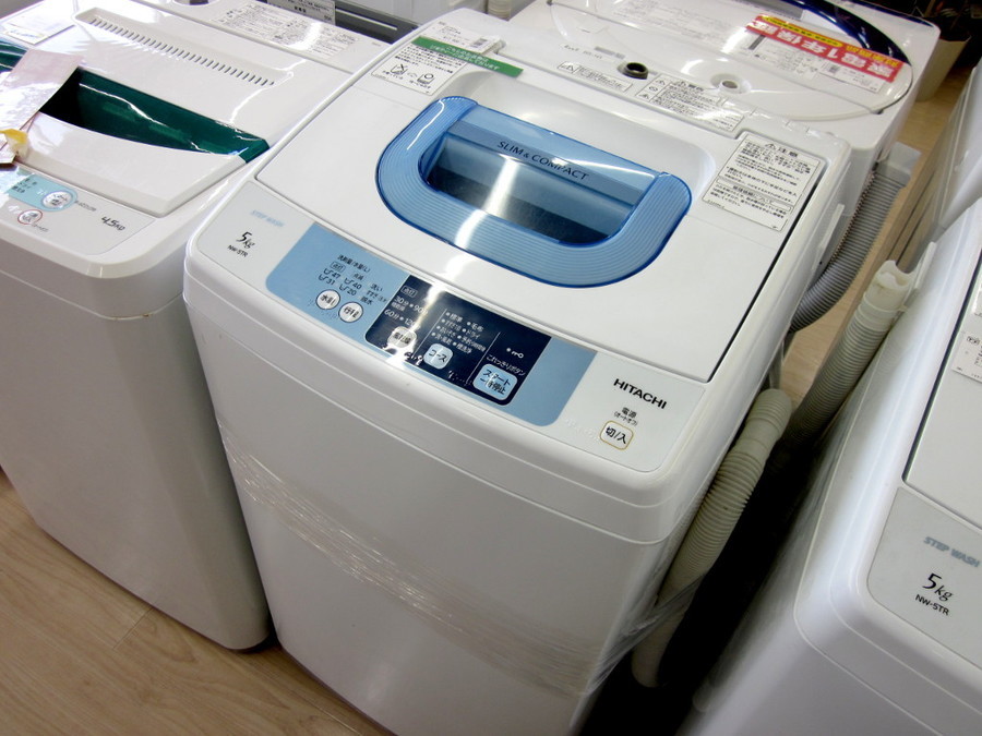 HITACHI(日立)の5.0kg全自動洗濯機「NW-5TR」をご紹介！！ [2019.07.11発行]｜リサイクルショップ トレジャー