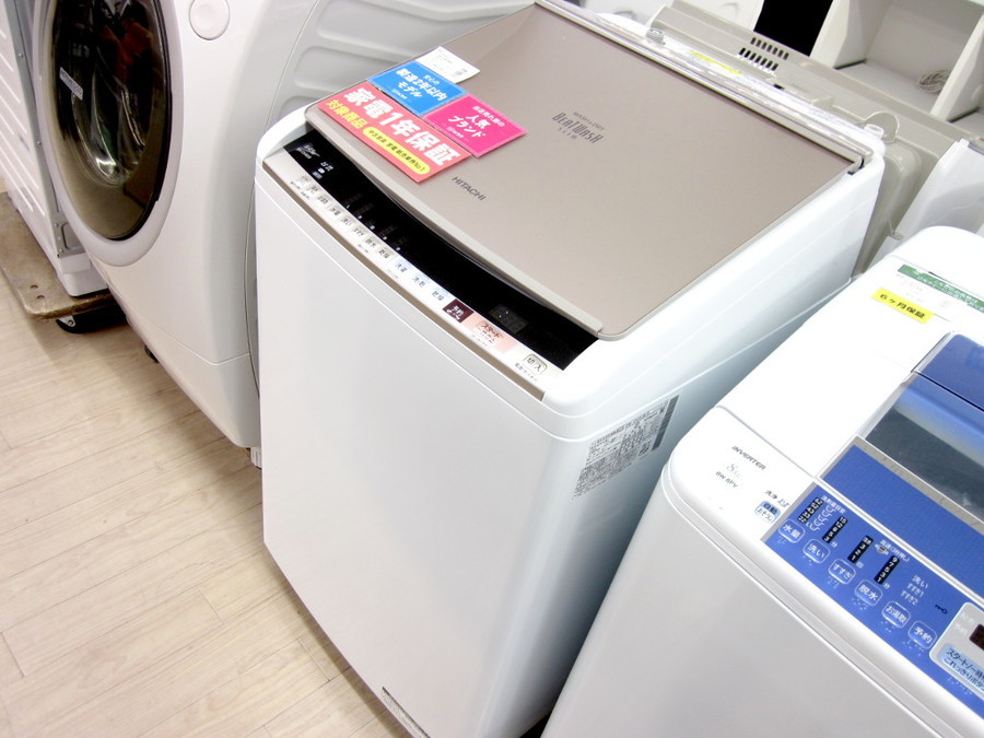 HITACHI(日立)の8.0kg縦型洗濯乾燥機「BW-DV80B」をご紹介！！｜2019年