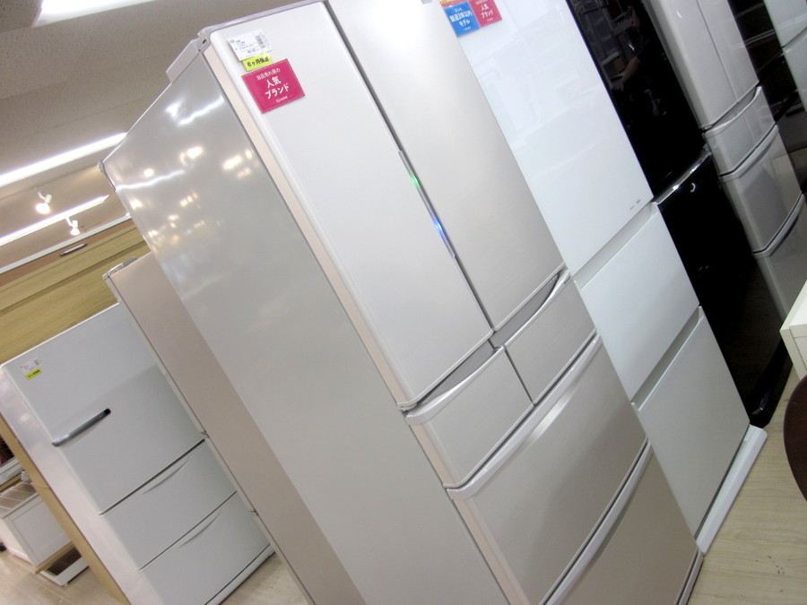 SHARP 冷凍冷蔵庫 440L 大型 SJ-XF44Y-C 2014年製 SHARP(シャープ)の440L 6ドア冷蔵庫 2014年製「SJ-XF44Y-C」｜2019年10