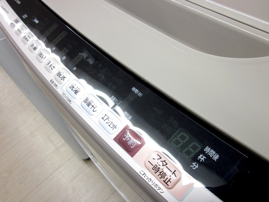 HITACHI(日立)の10.0kg 全自動洗濯機 2017年製「BW-KSV100B