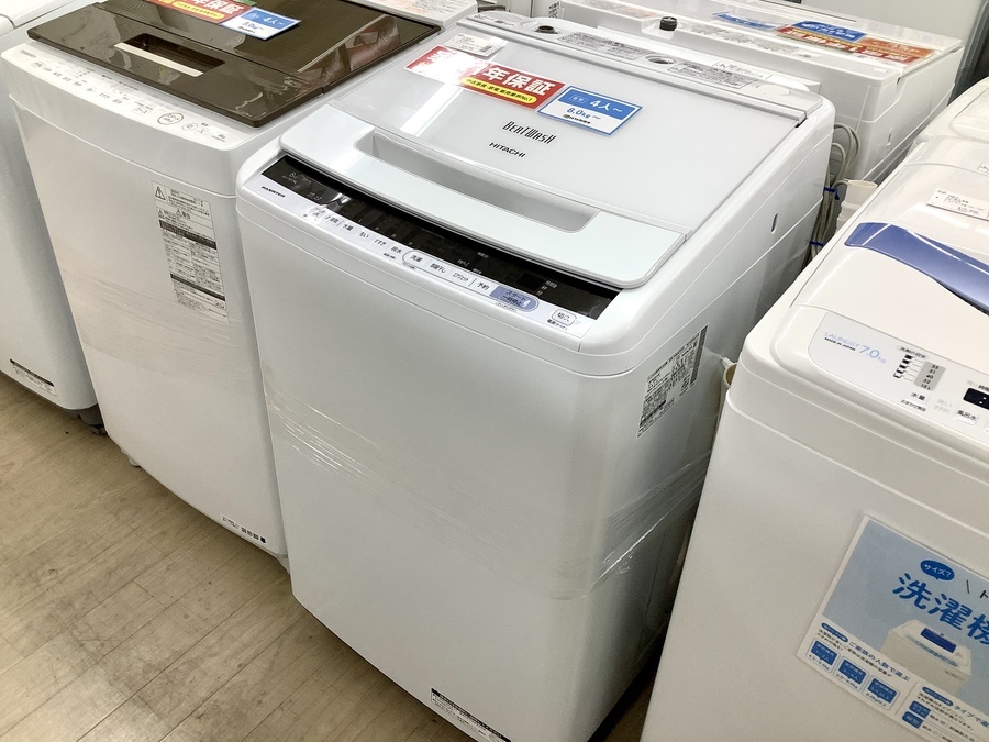 HITACHI(日立)の全自動洗濯機 2018年製 BW-V80CE6【名古屋徳重店