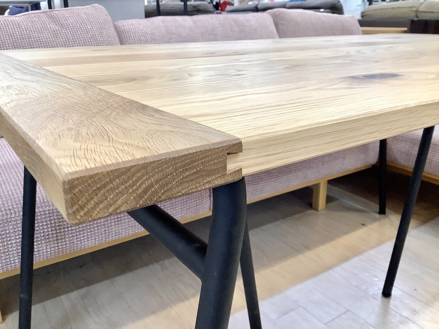 無印良品 IDEE イデー SOUDIEUX テーブル 無垢材×スチール SOUDIEUX TABLE 1400｜ダイニングテーブル｜IDEE SHOP Online