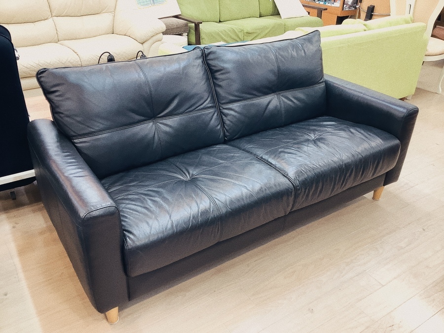 KEYUCA 本革 2.5人掛けソファ ケユカ KEYUCA/ケユカ】2.5人掛けレザー