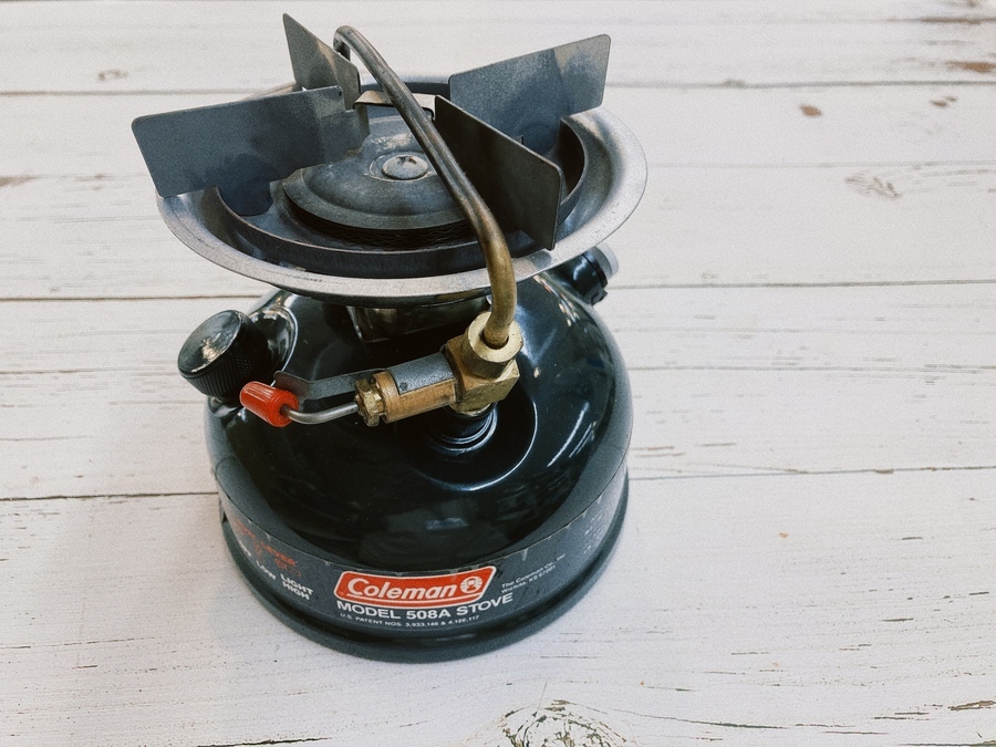 独特の上品 Coleman/コールマン】ガソリンシングルバーナー《508A》1994年 バーベキュー・調理用品