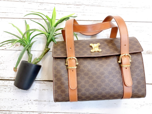 CELINE/セリーヌ】マカダム柄 ハンドバッグが入荷いたしました