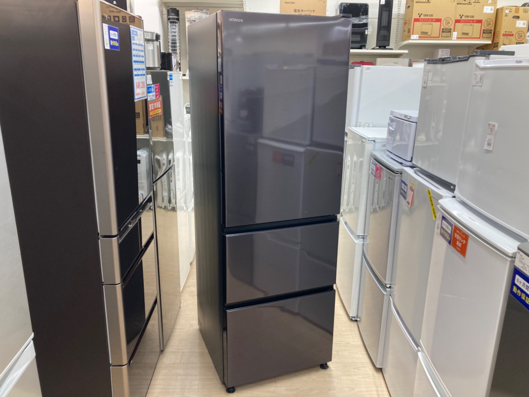 HITACHI 3ドア冷蔵庫 ご紹介します！