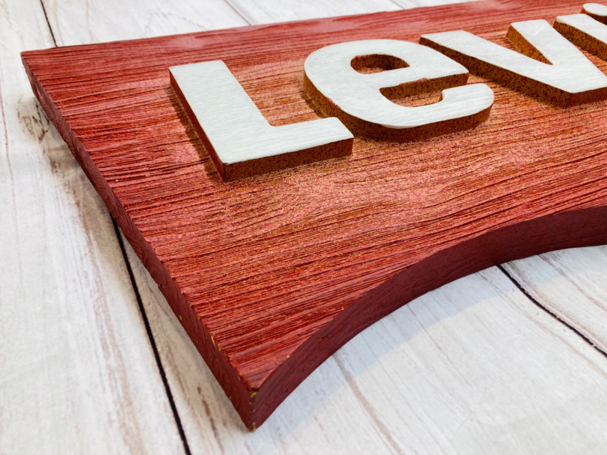 【非売品】Levi's リーバイス ディスプレイ用 木製看板【店舗販促品】