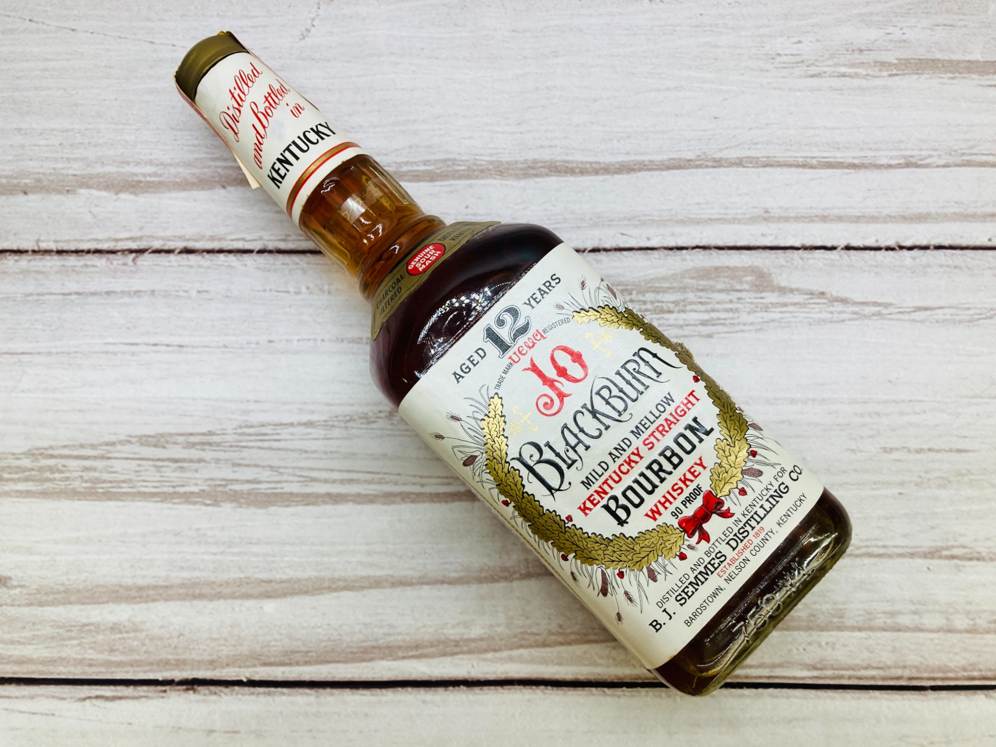ブラックバーン 12年 バーボンウイスキー750ml ブラックバーン 12年 BLACK BURN 12years old KENTUCKY STR