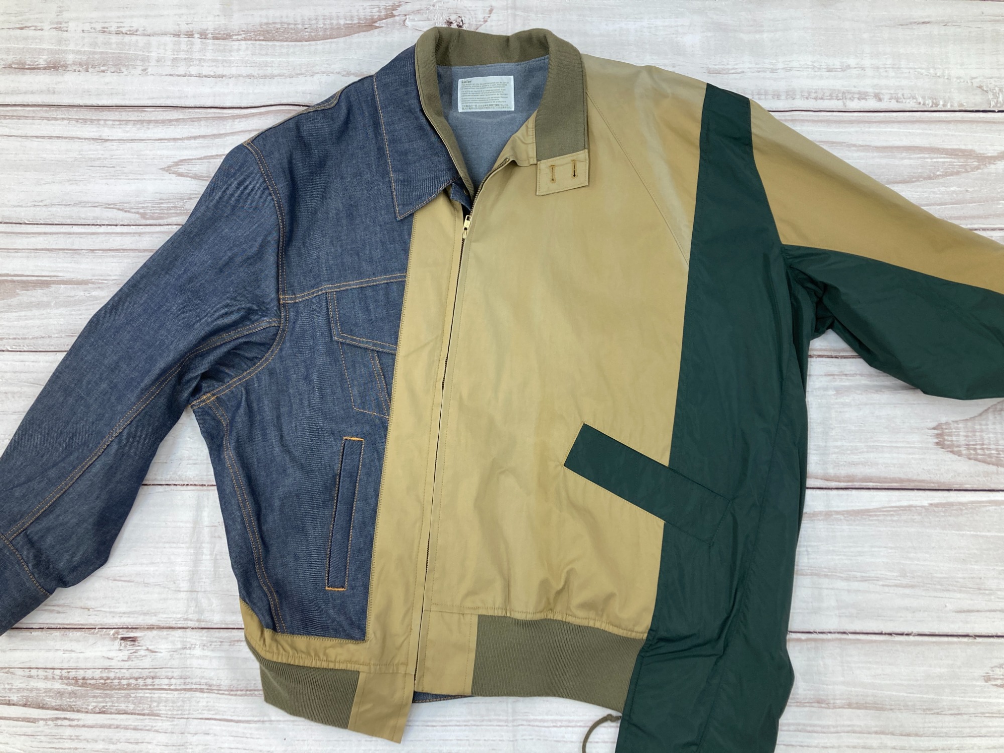 KOLOR/カラー】Three Pieces Docking Blouson”Lサイズ”のご紹介 