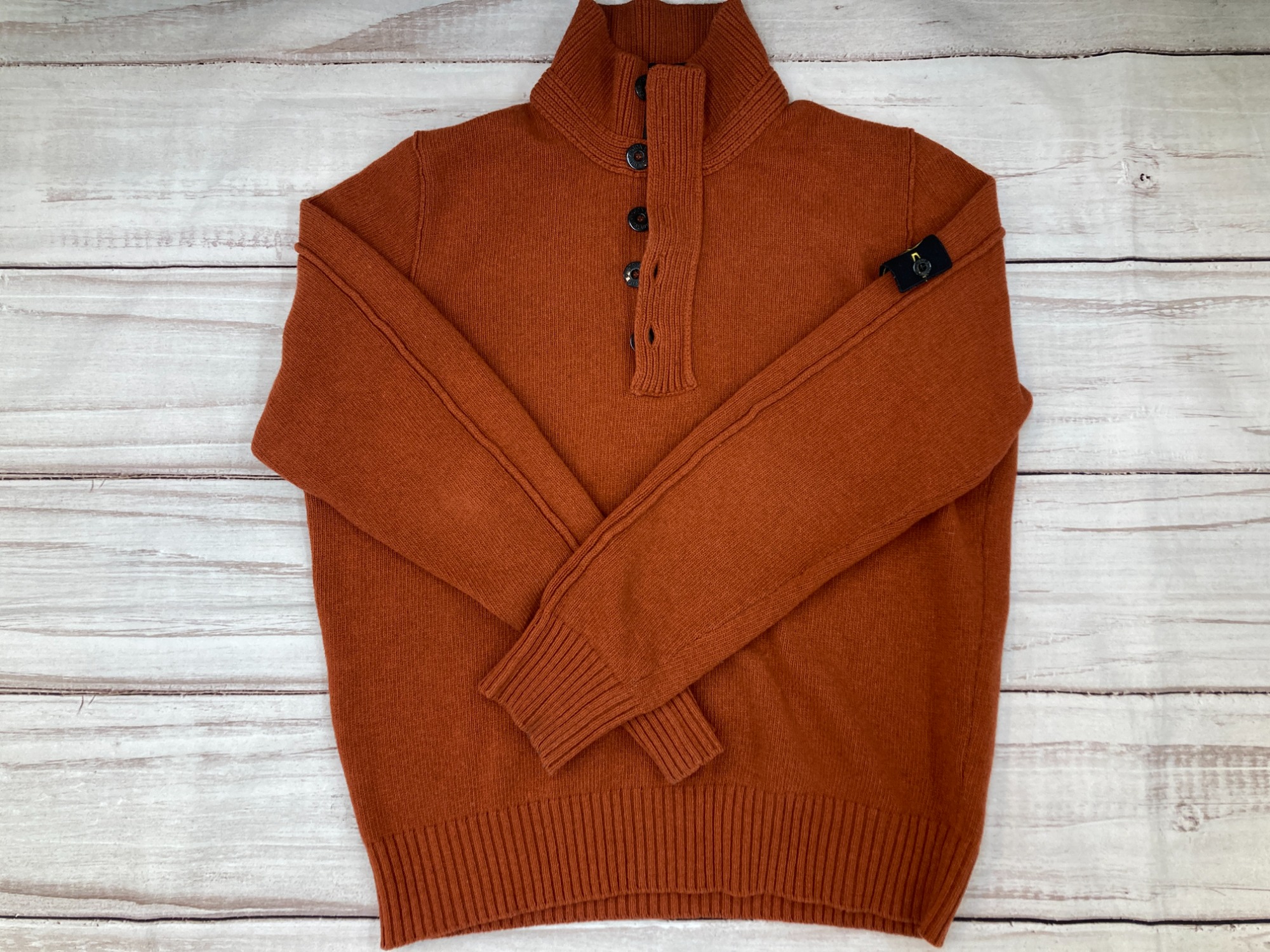 美品】ストーンアイランド ピーコート ニット 肉厚 メタルボタン