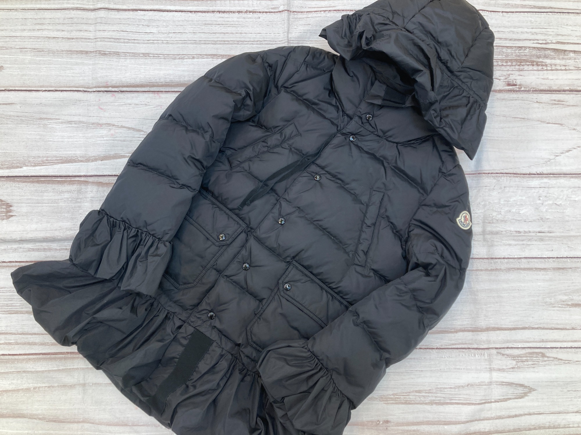 MONCLER フリルダウン gigi0117papi7☆ モンクレール☆フリル