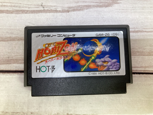 株式会社ホット・ビィ】ファミコン用ソフト”オーバーホライゾン” が