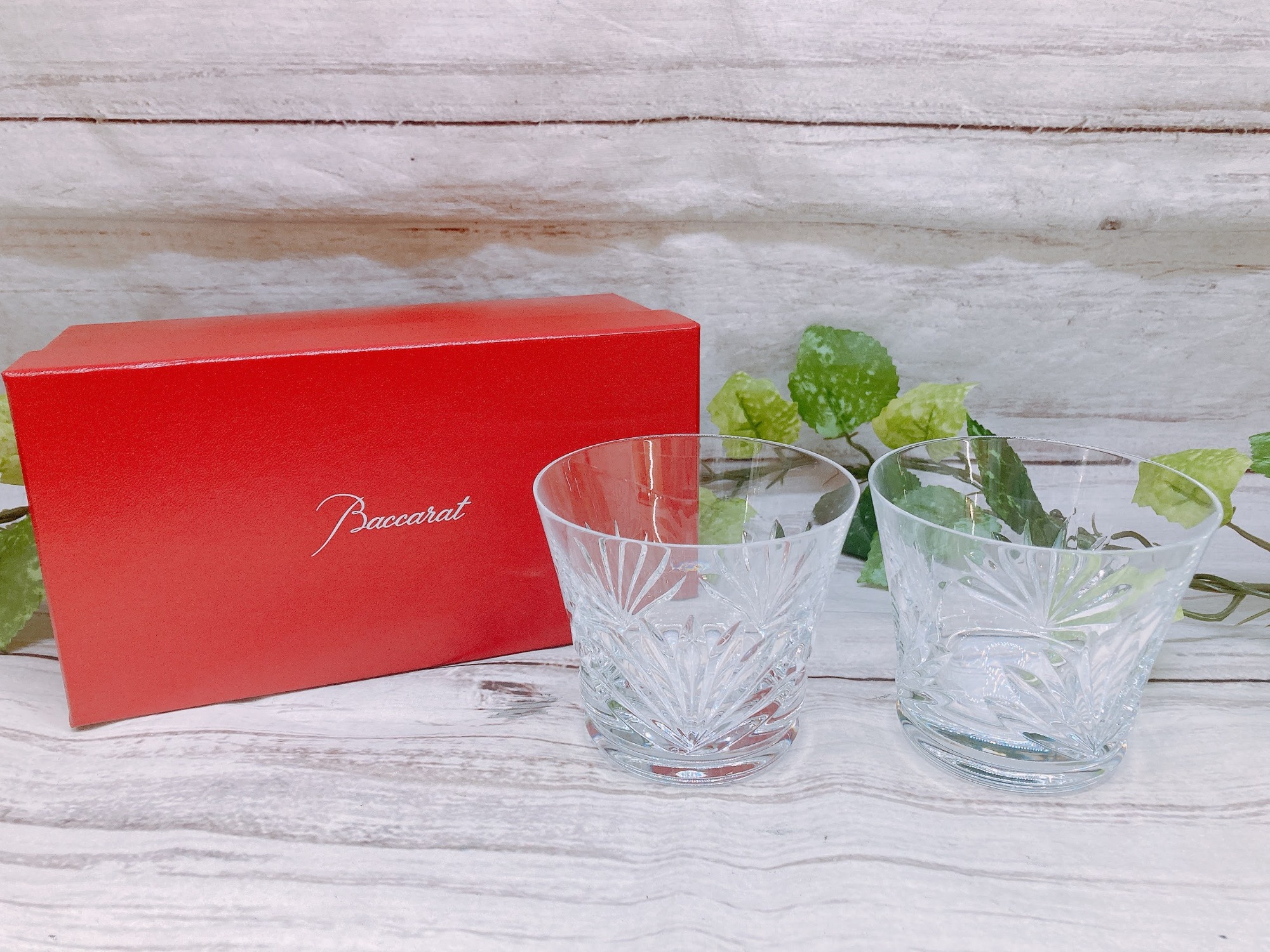 Baccarat/バカラ】ロックグラス 2Pセット 2024 