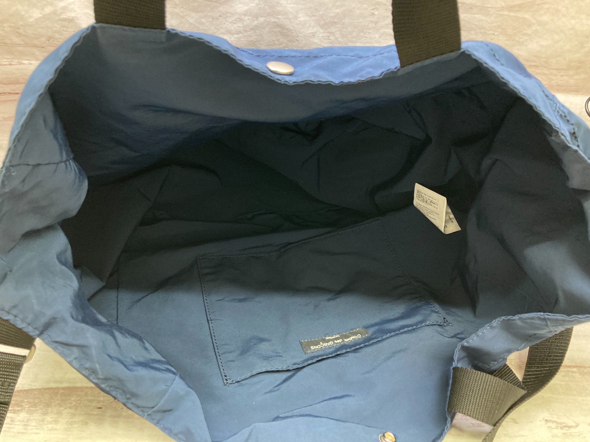 COMME des GARCONS HOMME/コム デ ギャルソン・オム】綿ナイロン