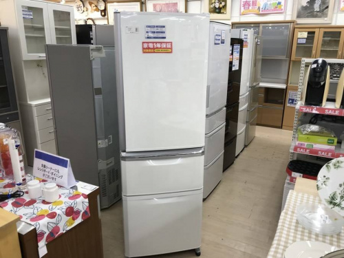 MITSUBISHI(三菱)の3ドア冷蔵庫「MR-C37Y-W」をご紹介！｜2018年03月21