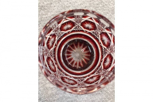 和食器の薩摩切子