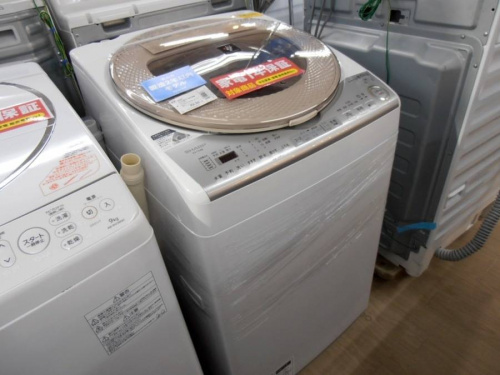 SHARP(シャープ)の8.0kg縦型洗濯乾燥機「ES-TX8B-N」をご紹介！！ [2018.08.24発行]｜リサイクルショップ