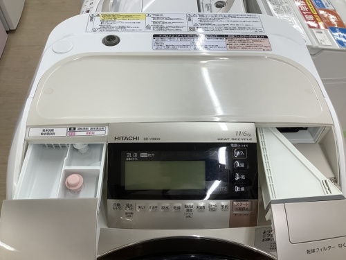 洗濯機のドラム式洗濯乾燥機