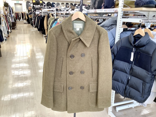 コートのWool Twill Pea Coat