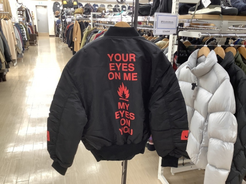 ジャケットのMA-1ジャケット