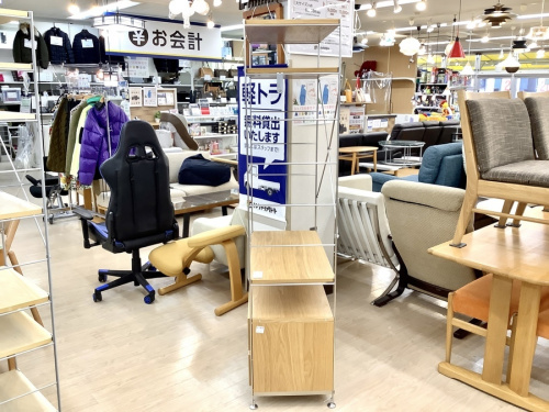 ステンレスユニットシェルフの無印良品
