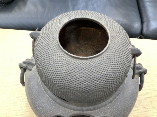インテリア小物の茶釜