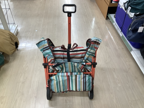 ストライプスマートキャリーのLOGOS