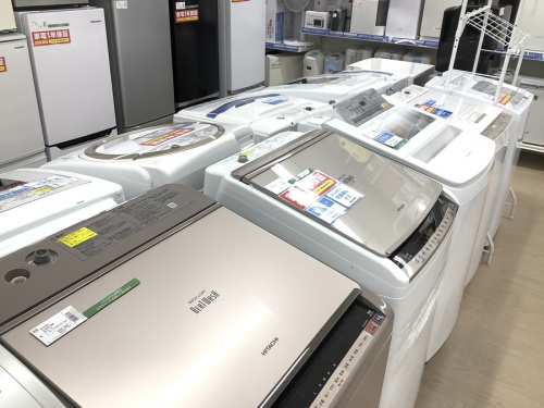洗濯機の新生活