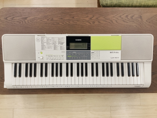 CASIOの光ナビゲーションキーボード