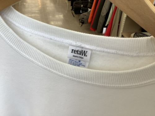 スウェットのretaW×FRAGMENTS