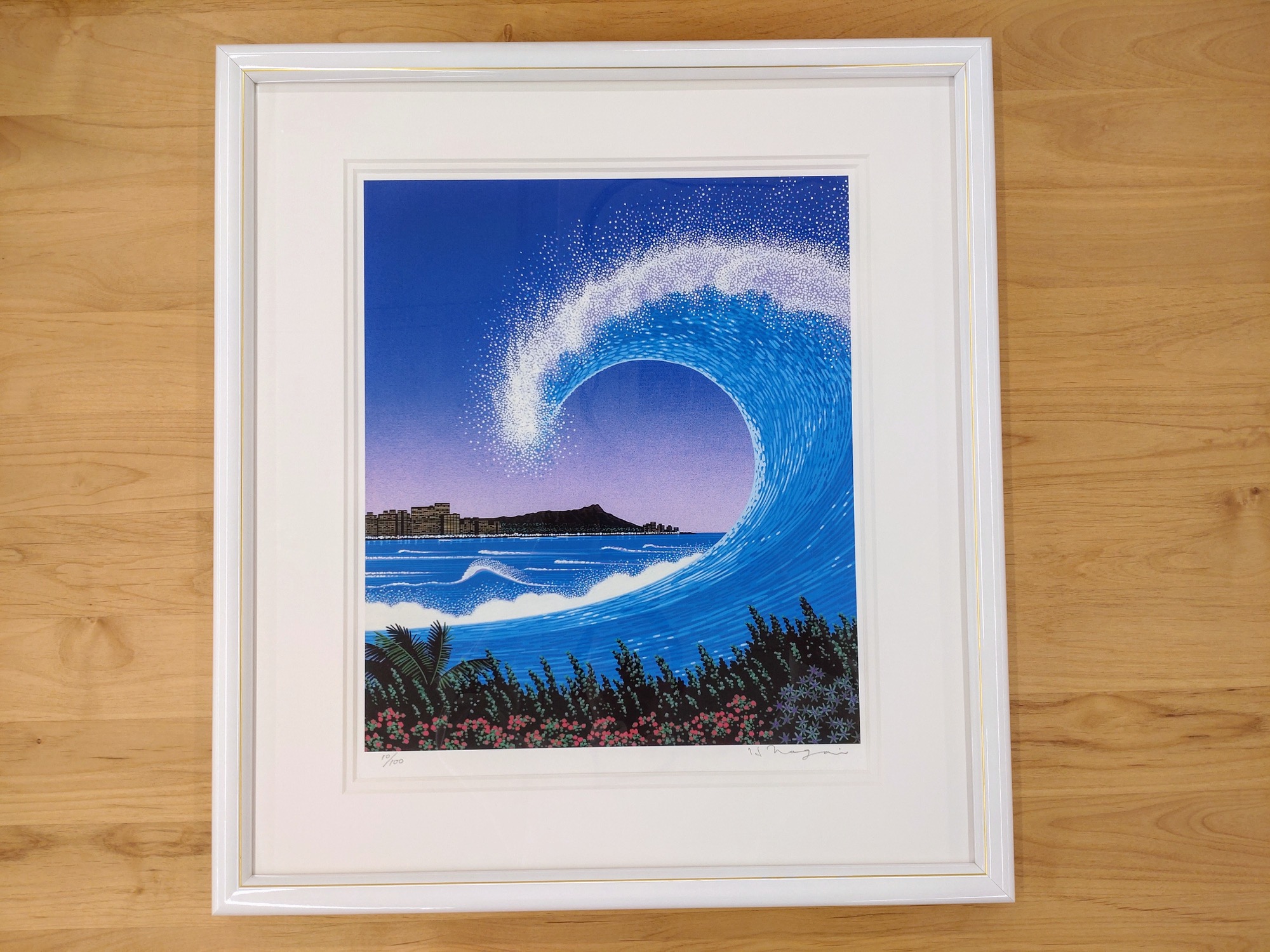 買取入荷いたしました！永井博 WAVES ジクレー【絵画】｜2024年