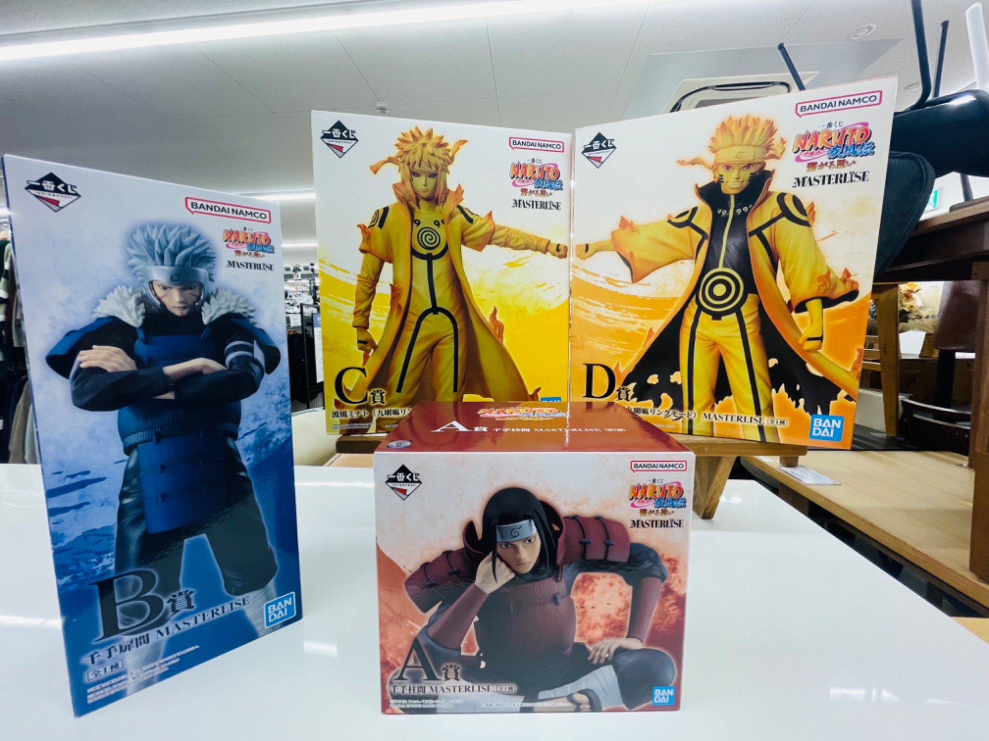一番くじ NARUTO 疾風伝 繋がる思い C賞 D賞 2種セット 一番くじ NARUTO-ナルト- 疾風伝 繋がる思い｜一番くじ倶楽部