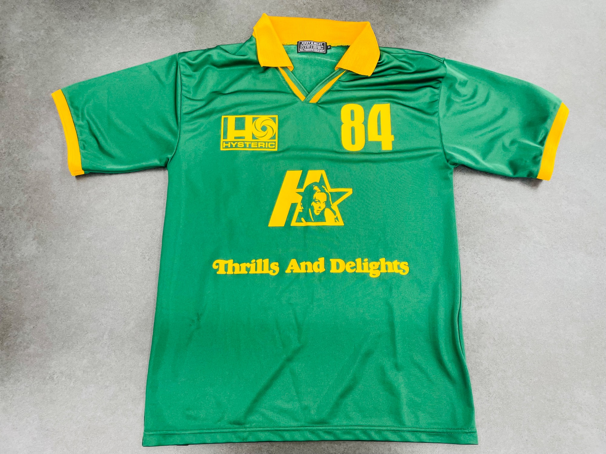 hysteric/ヒステリック】サッカーユニフォーム風シャツ＆ニットのご