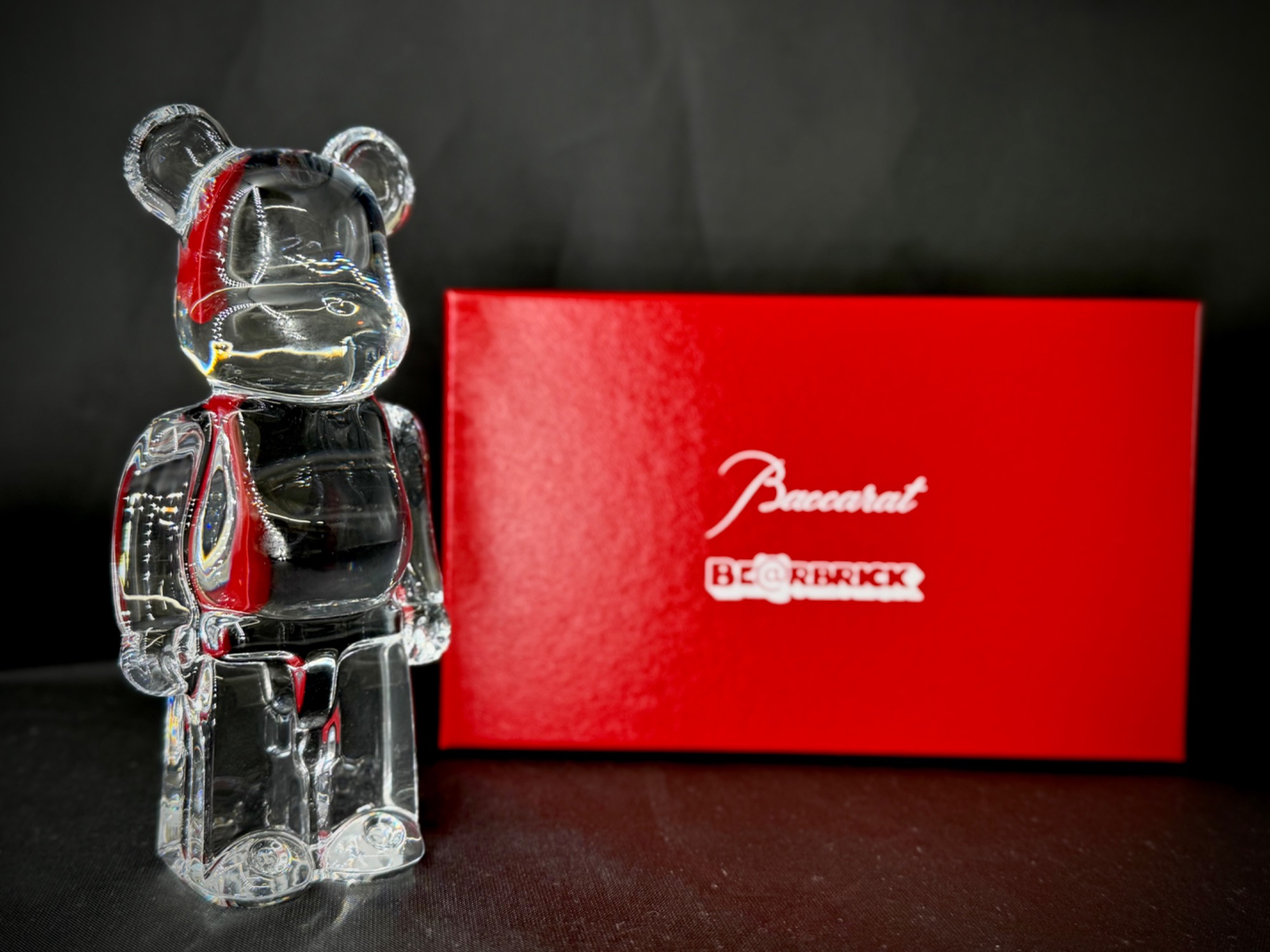 Baccarat(バカラ)×RBRICK(ベアブリック) クリアインテリア新入荷