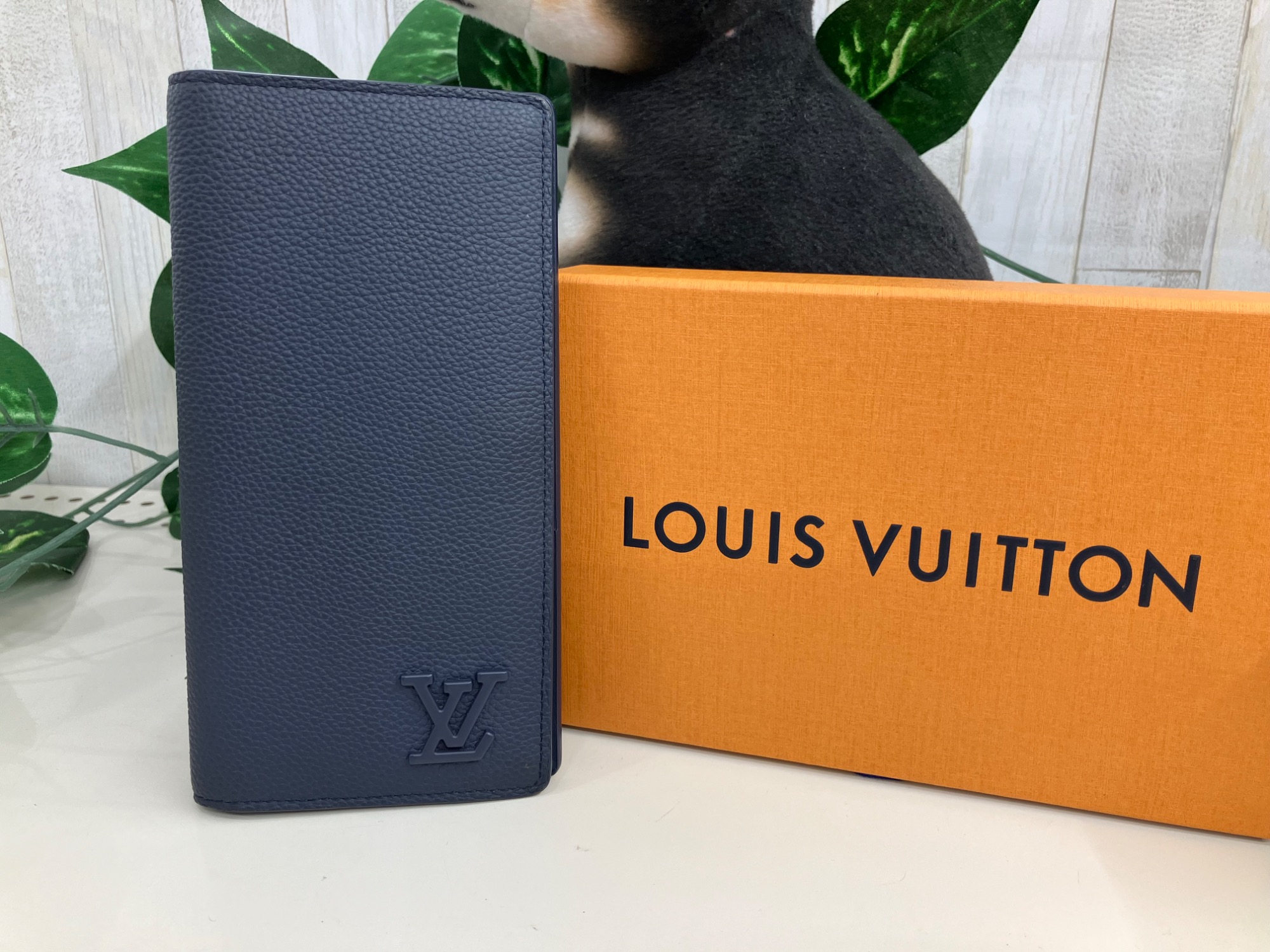 Louis Vuittonアエログラム ポルトフォイユブラザ】長財布のご