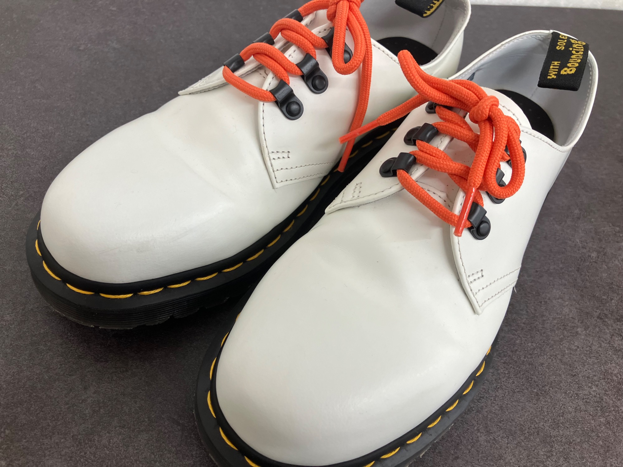 Dr. Martens ドレスシューズ ホワイト レザー 白い