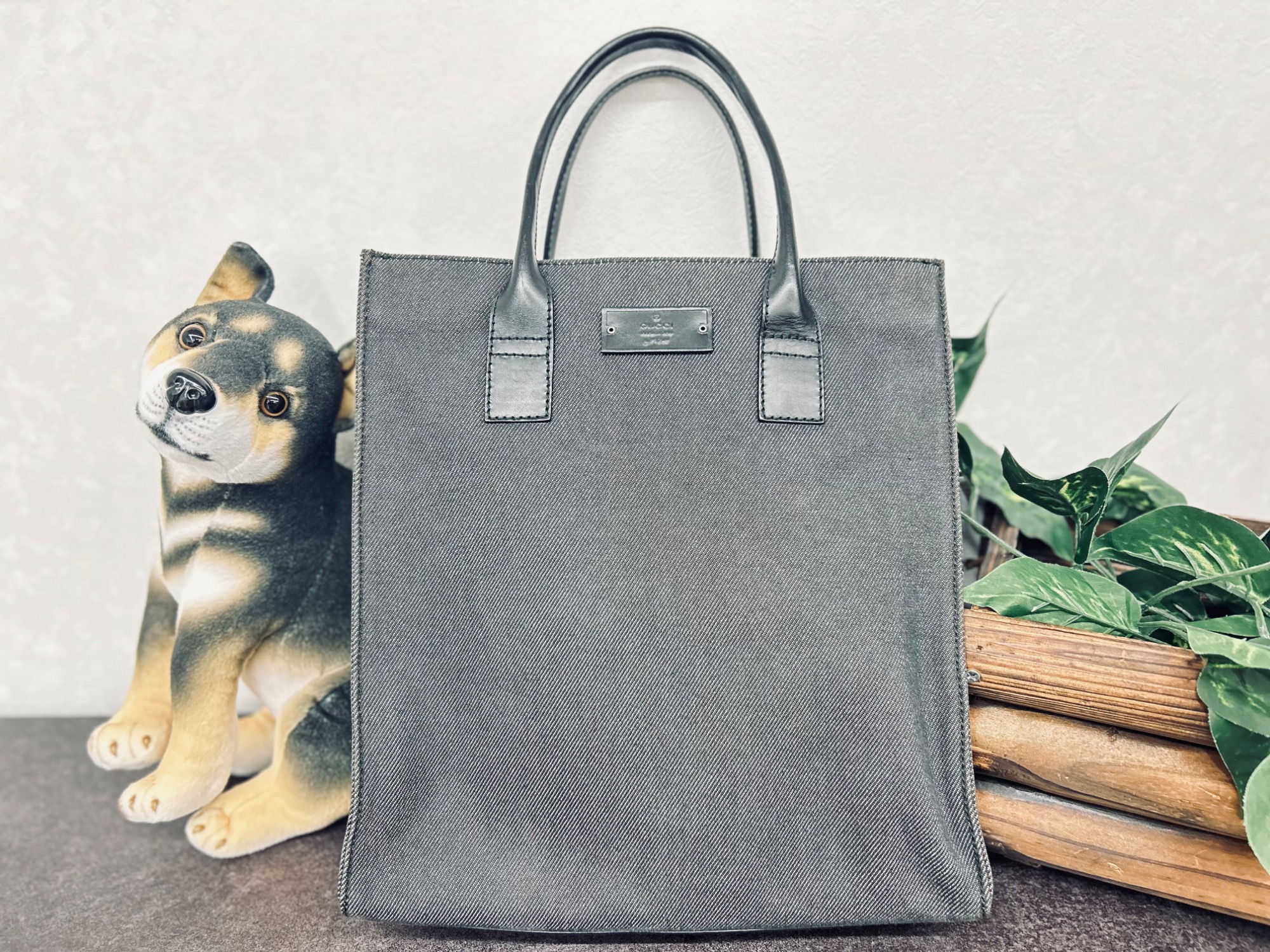 GUCCI／グッチ】デニム地トートバッグ（型番：91249 1705）入荷