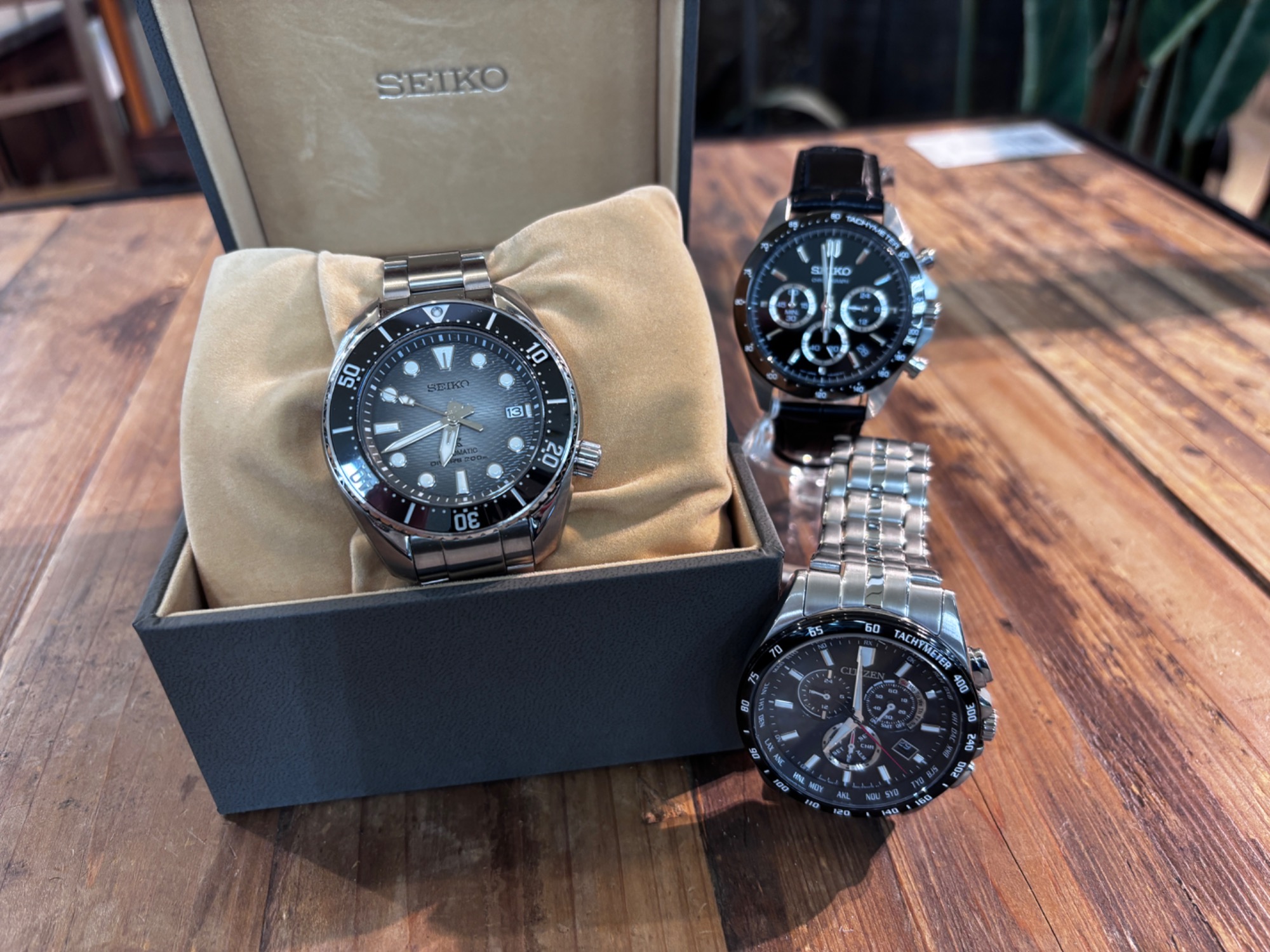 12月は腕時計買取20％UPキャンペーン！SEIKO、CITIZENなど、ぜひお