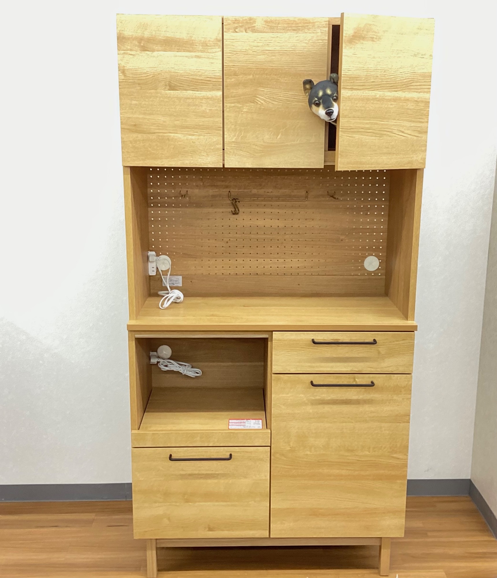 木製レンジボード】キッチンに、木の温もりという選択 モリタ