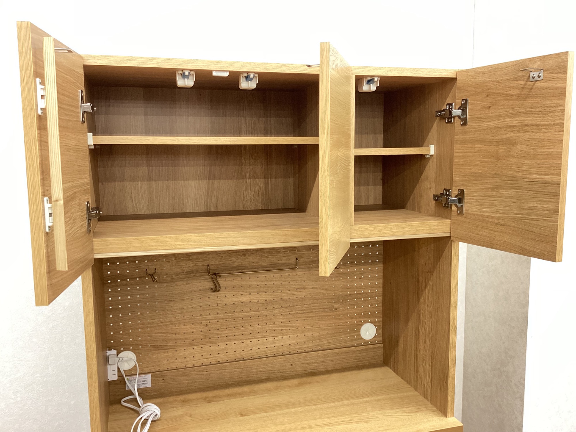 木製レンジボード】キッチンに、木の温もりという選択 モリタ