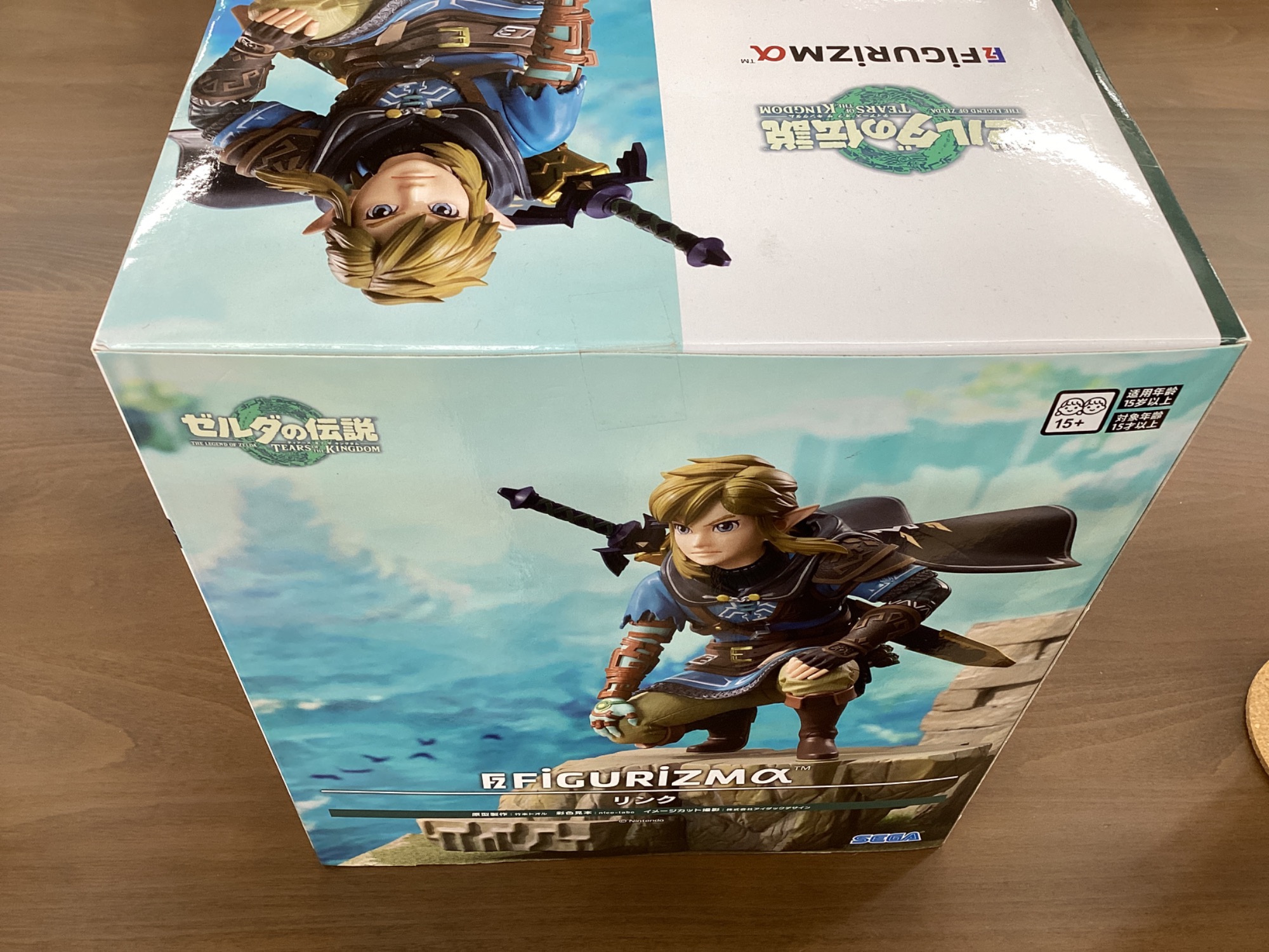 ゼルダの伝説 ティアーズオブザキングダム FIGURIZMα リンク 4個セット ゼルダの伝説 ティアーズオブザキングダム FIGURIZMα リンク 4個
