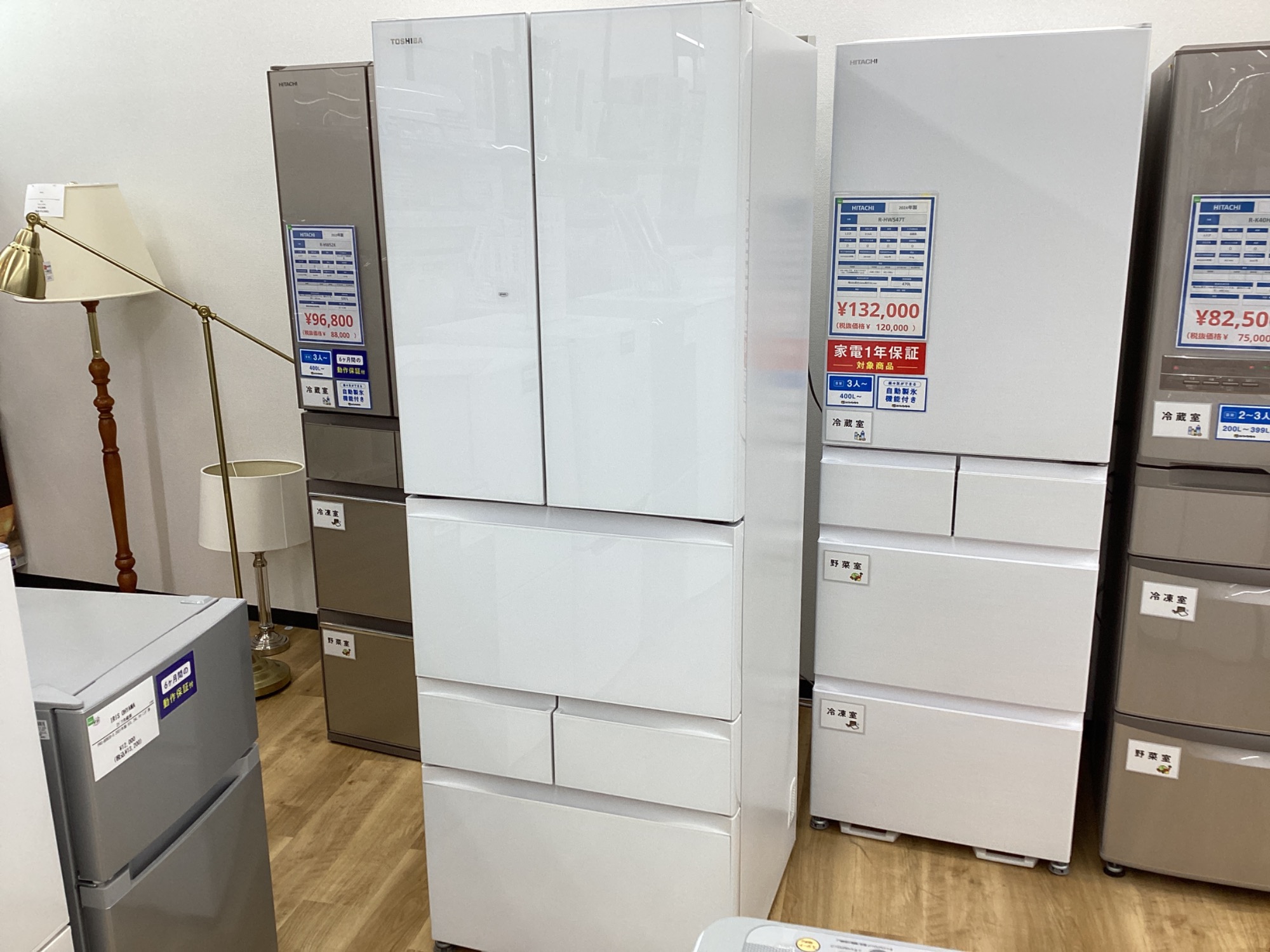 TOSHIBA(東芝)6ドア冷蔵庫 ファン式 GR-T460FK 2022年製 】をご