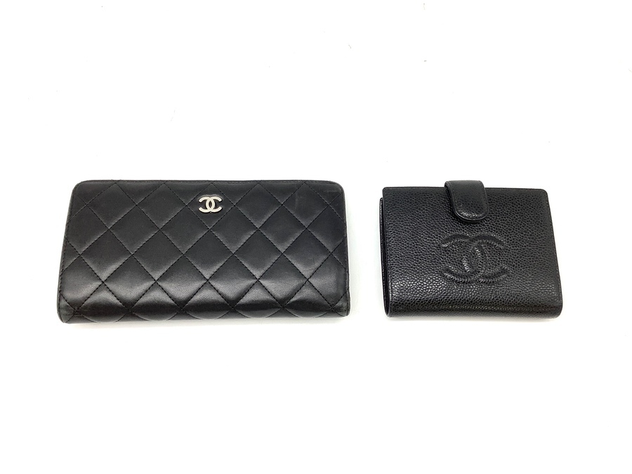 CHANELの財布 CHANEL シャネル 長財布 A50070 Y25444 94305 キャビアスキン